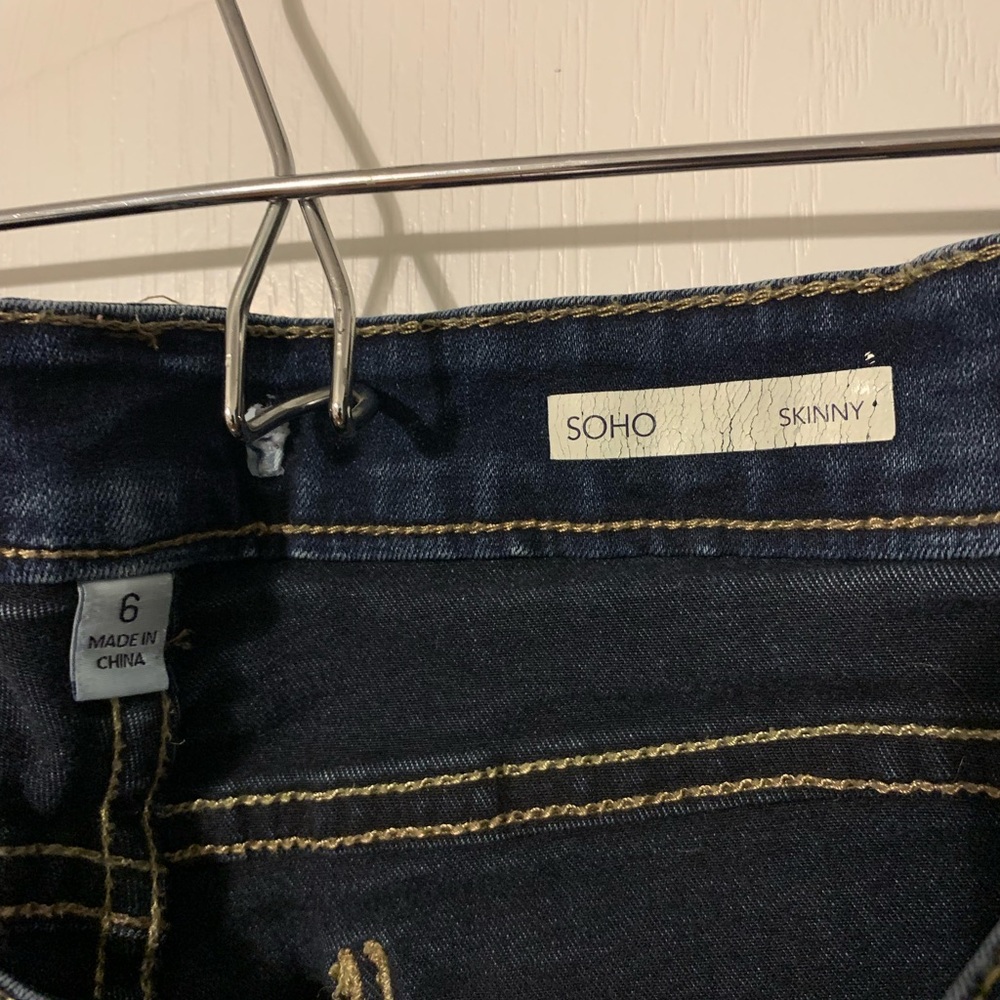 Code Bleu Midnight Blue Skinny Jeans - Picture 2 of 3